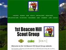 Tablet Screenshot of 1stbeaconhill.org.uk